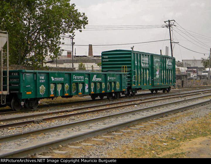 FXE Gondola and Box Car - Gondola Verde recycling program